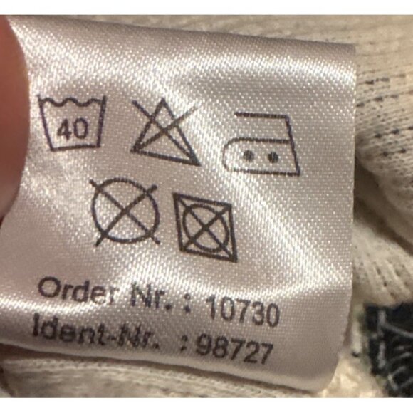 Engbers Sweater Mens XL Striped Half Zip Green Black Tierra Del Fuego Argentina - Picture 6 of 9